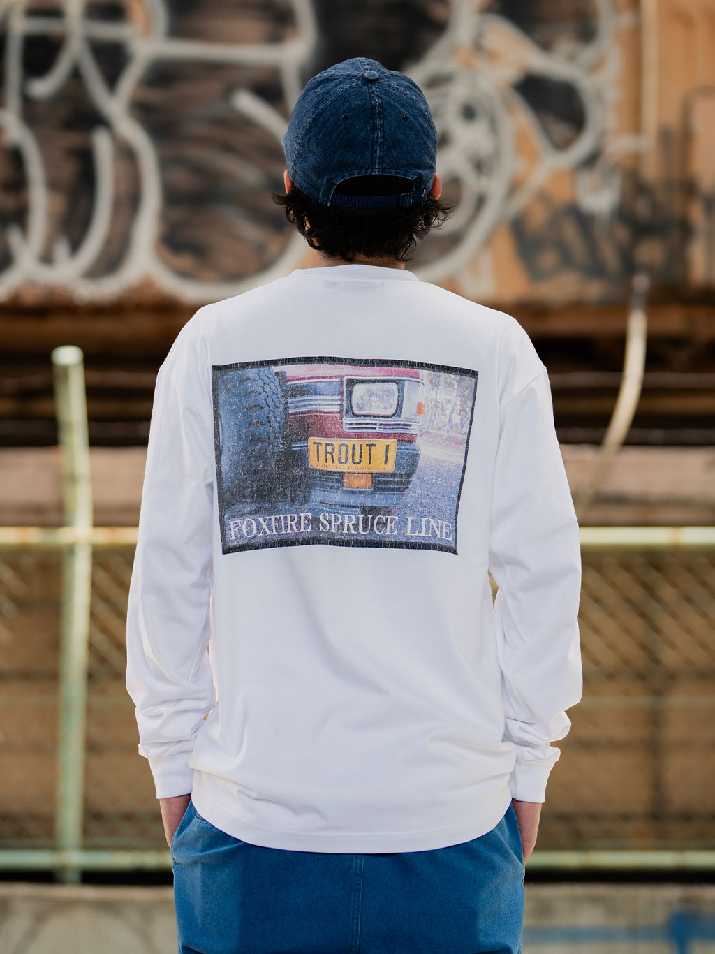 FFヘリテージフォトプリントティー着用