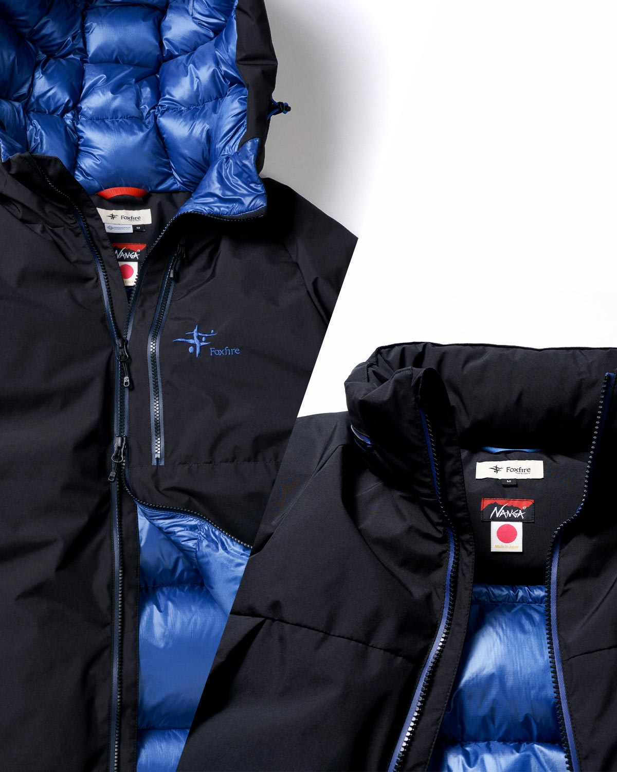 フィッシングダウンジャケット