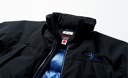 フィッシングダウンジャケット