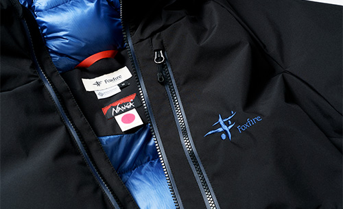 フィッシングダウンジャケット