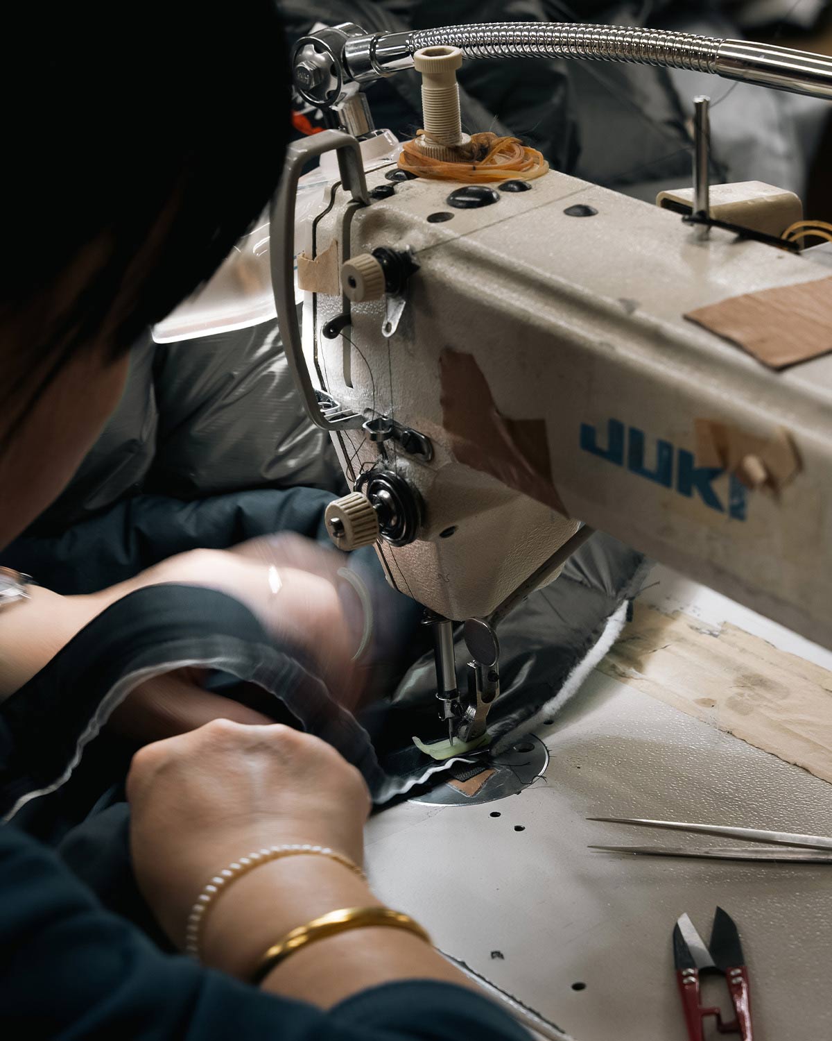 フィッシングダウンジャケット