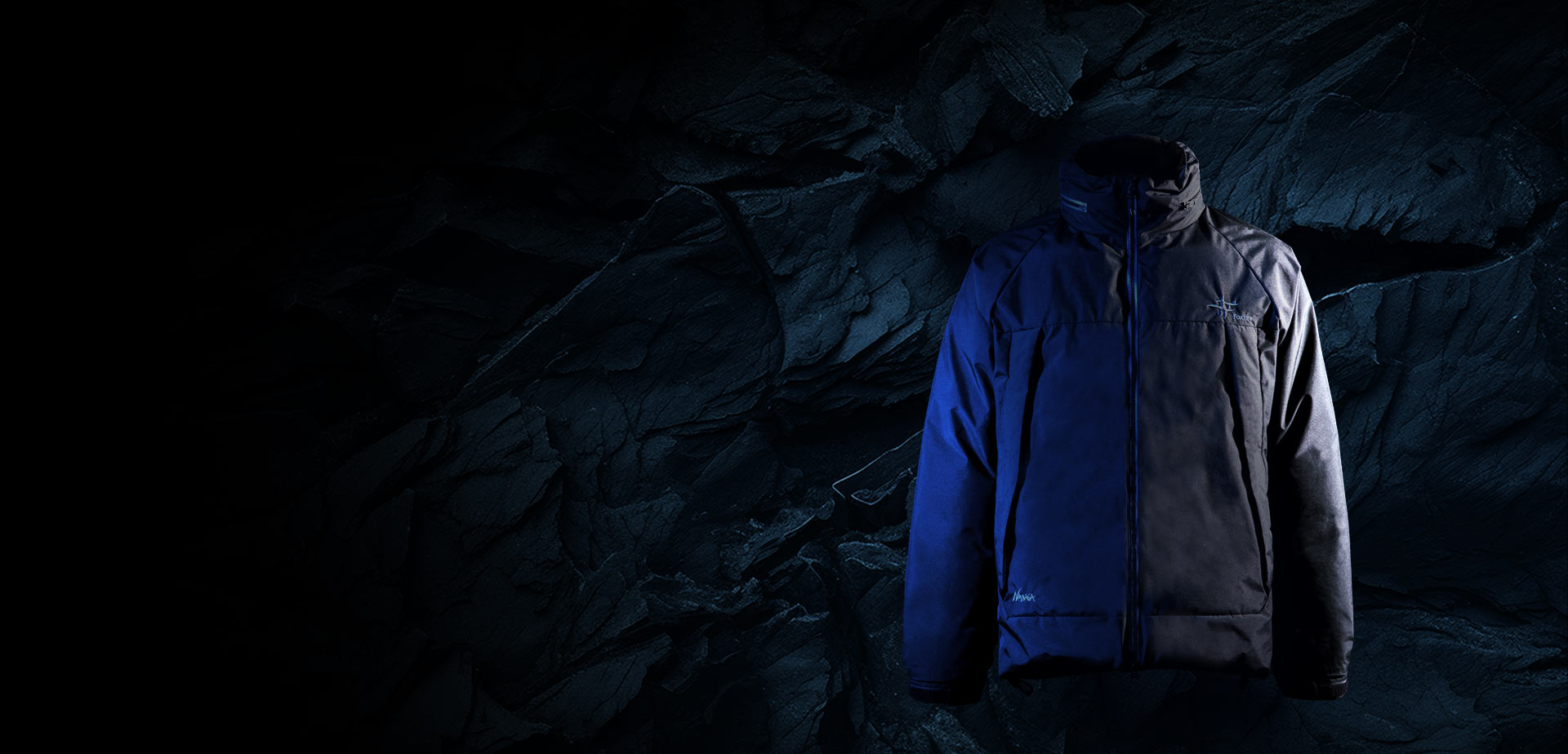 フィッシングダウンジャケット