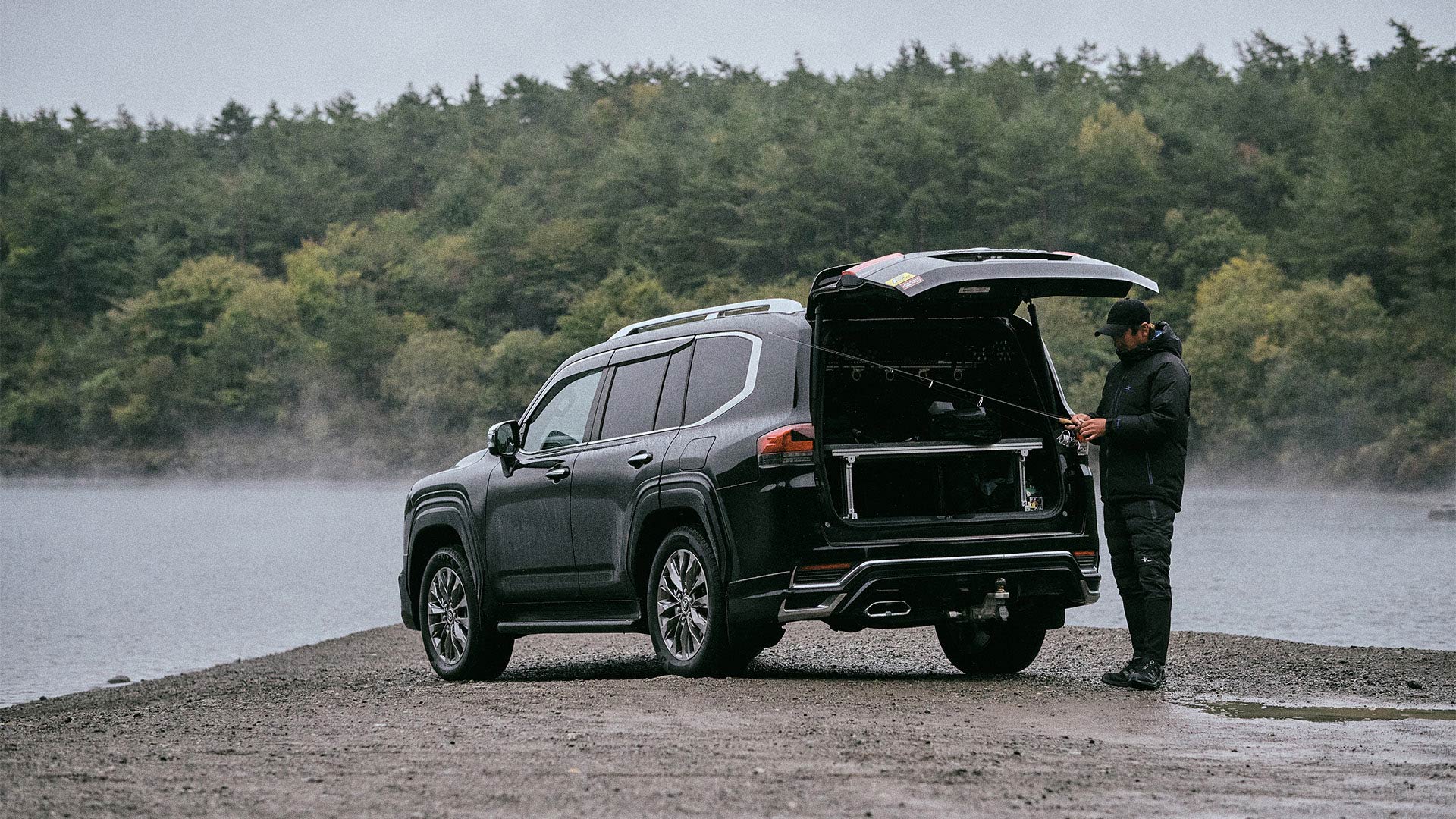 フィッシングダウンジャケット