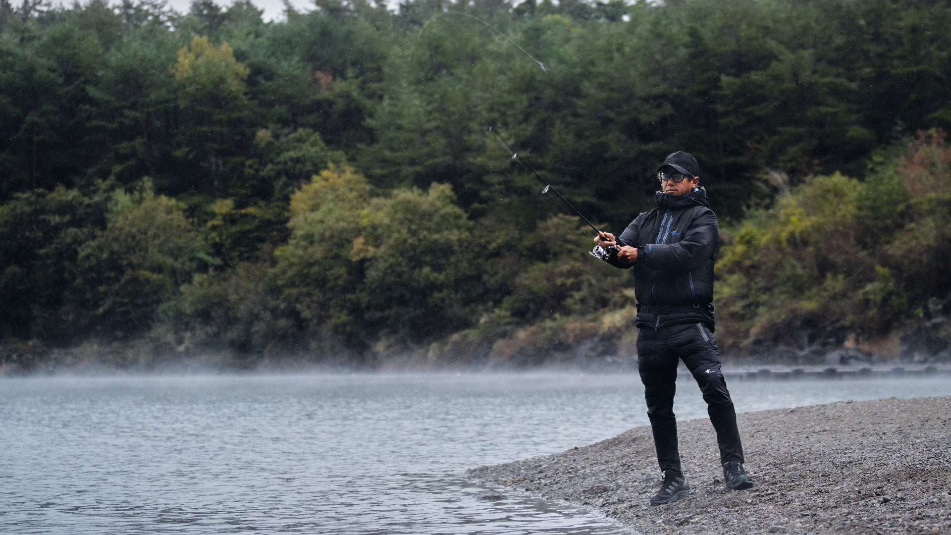 フィッシングダウンジャケット