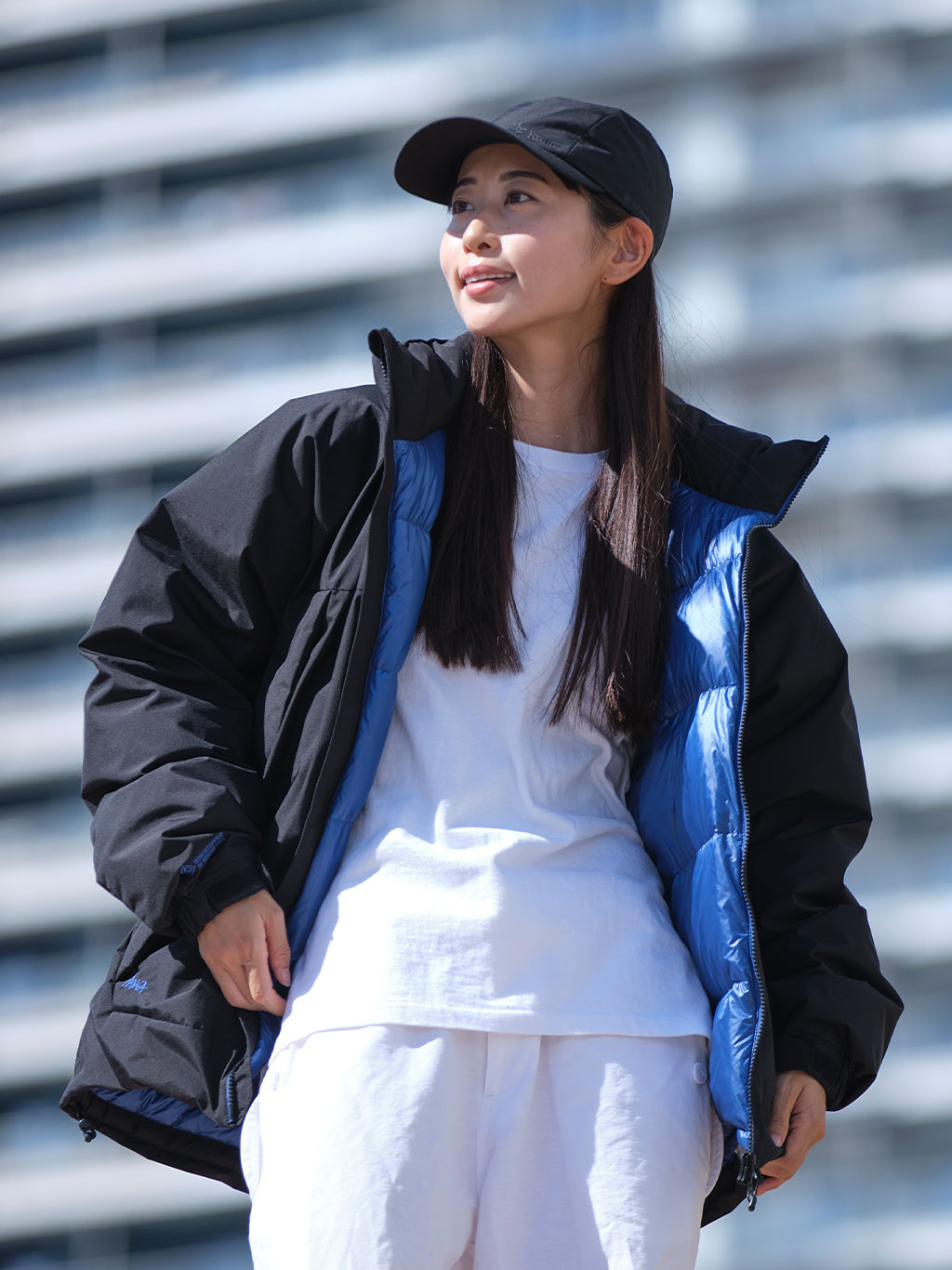 Foxfire×NANGA GORE-TEX　フィッシングダウンジャケット 2025着用