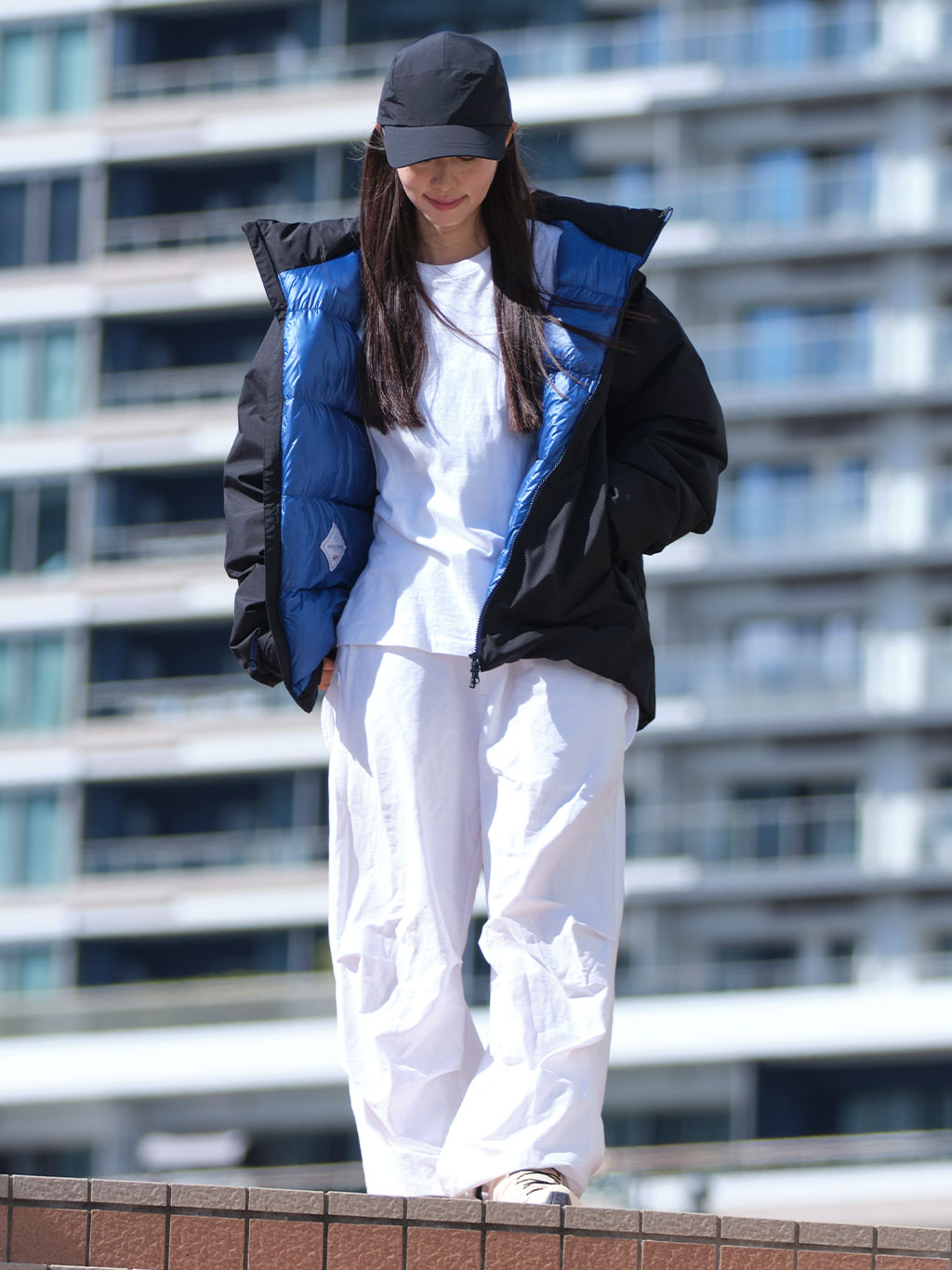 Foxfire×NANGA GORE-TEX　フィッシングダウンジャケット 2025着用