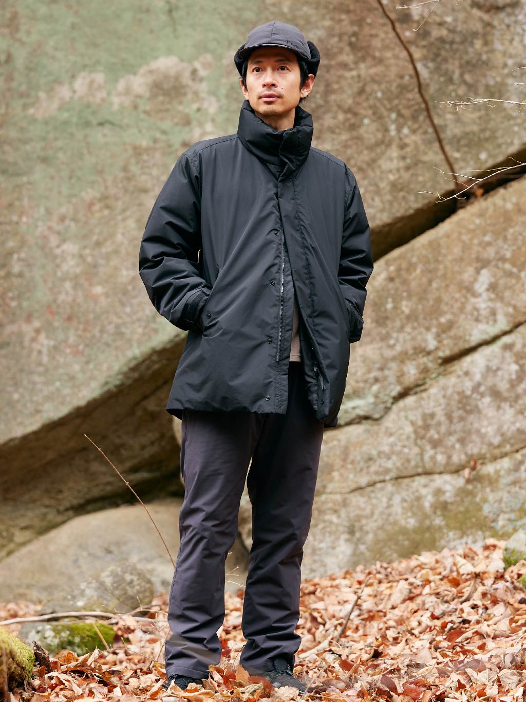 WSミドルコート着用