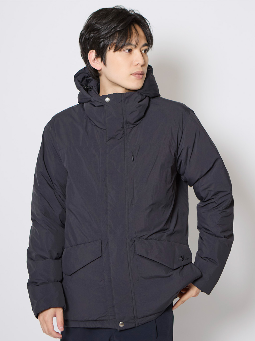 マルチパフジャケット着用