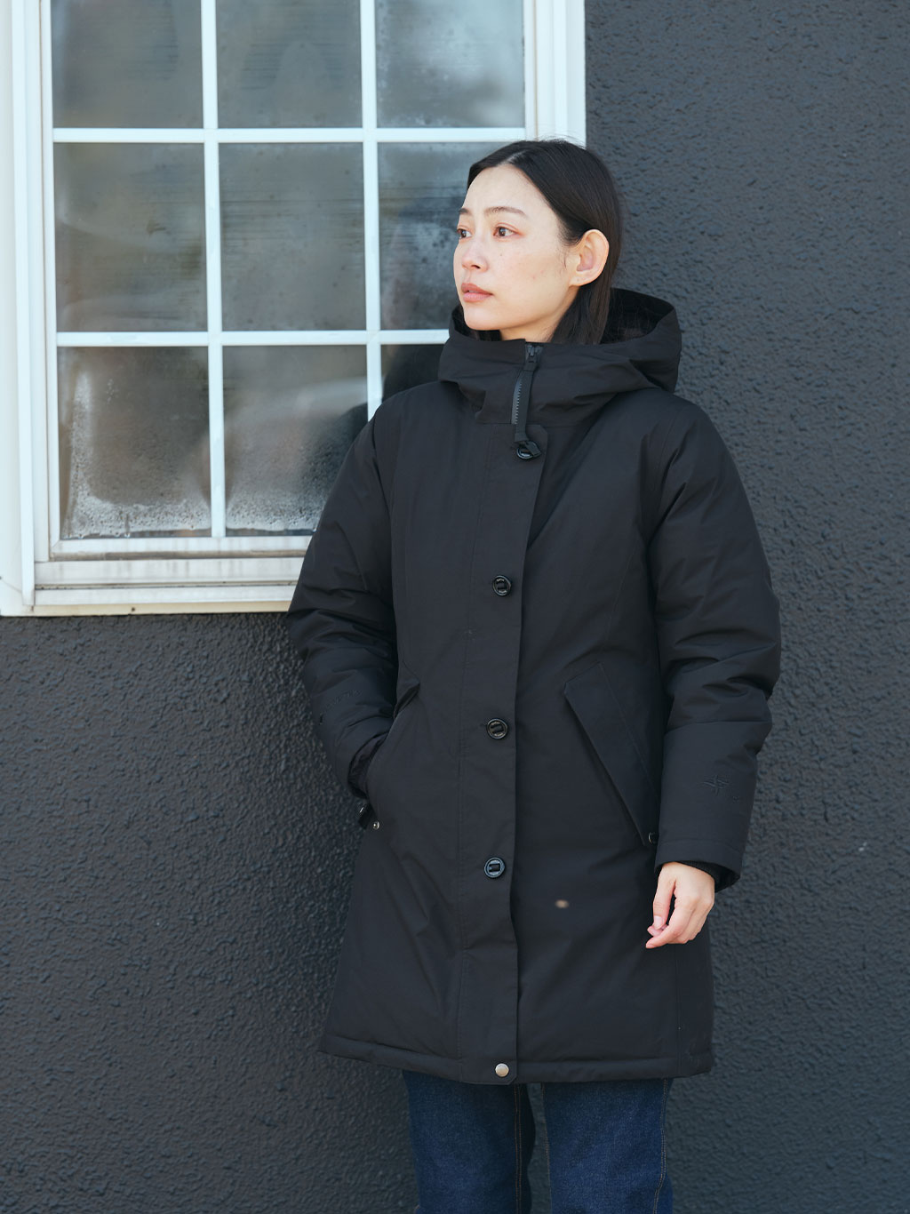 スノードロップコート着用