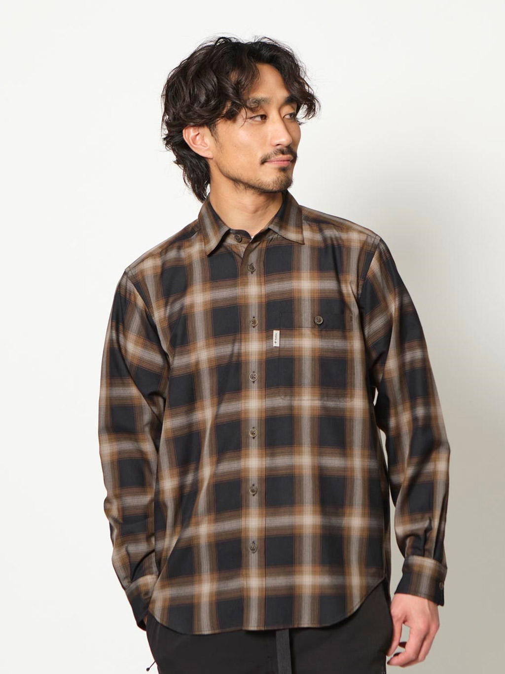 フェードチェックシャツ (Men's)