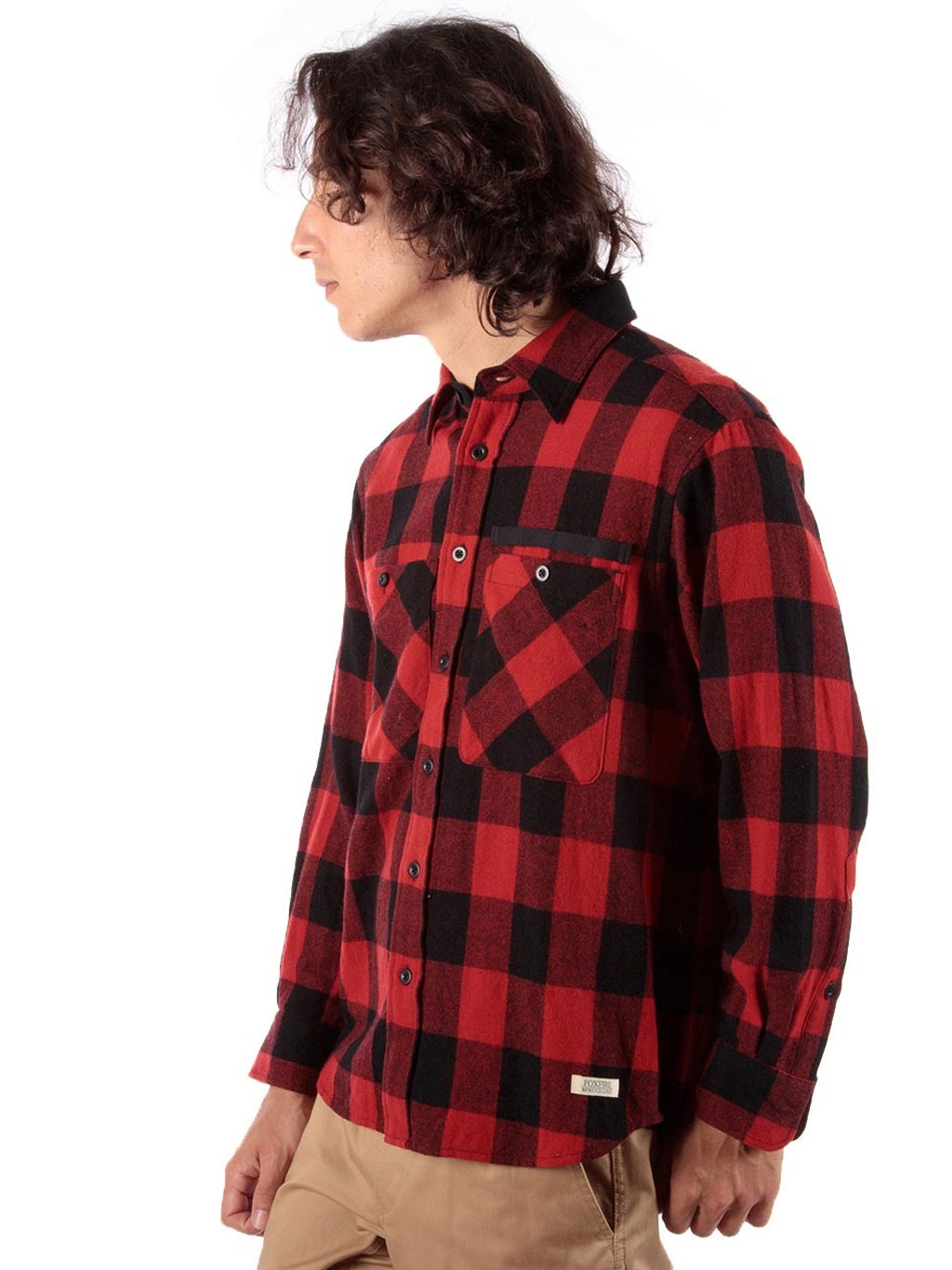 ウォッシャブルウールバッファローチェックシャツ (Men's)