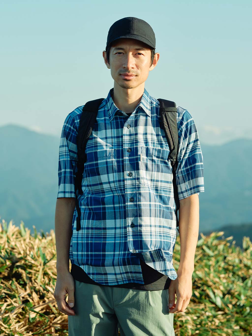 Cシールドフレッシュチェックシャツ S/S (Men's)