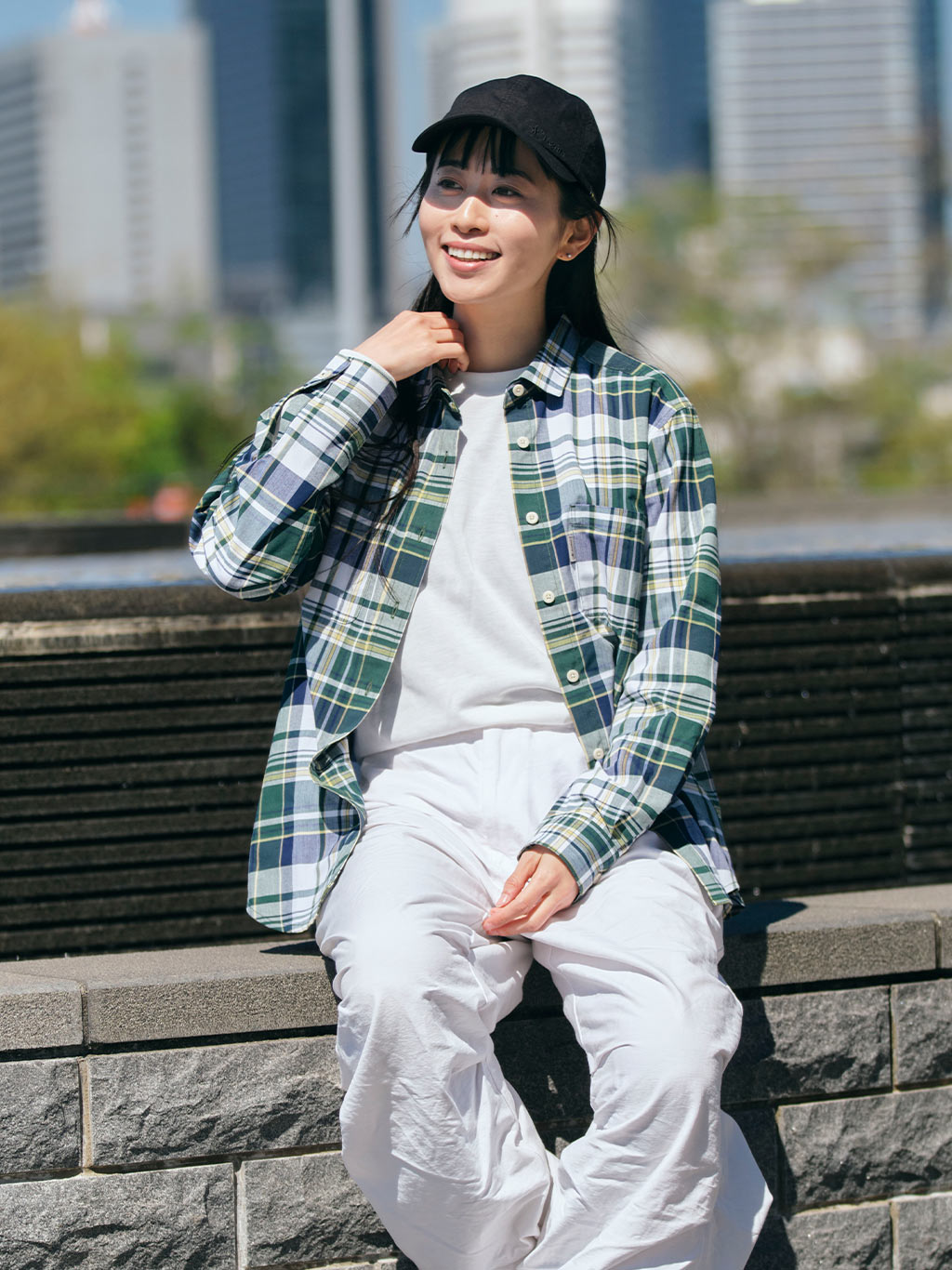 Cシールドフレッシュチェックシャツ (Men's)