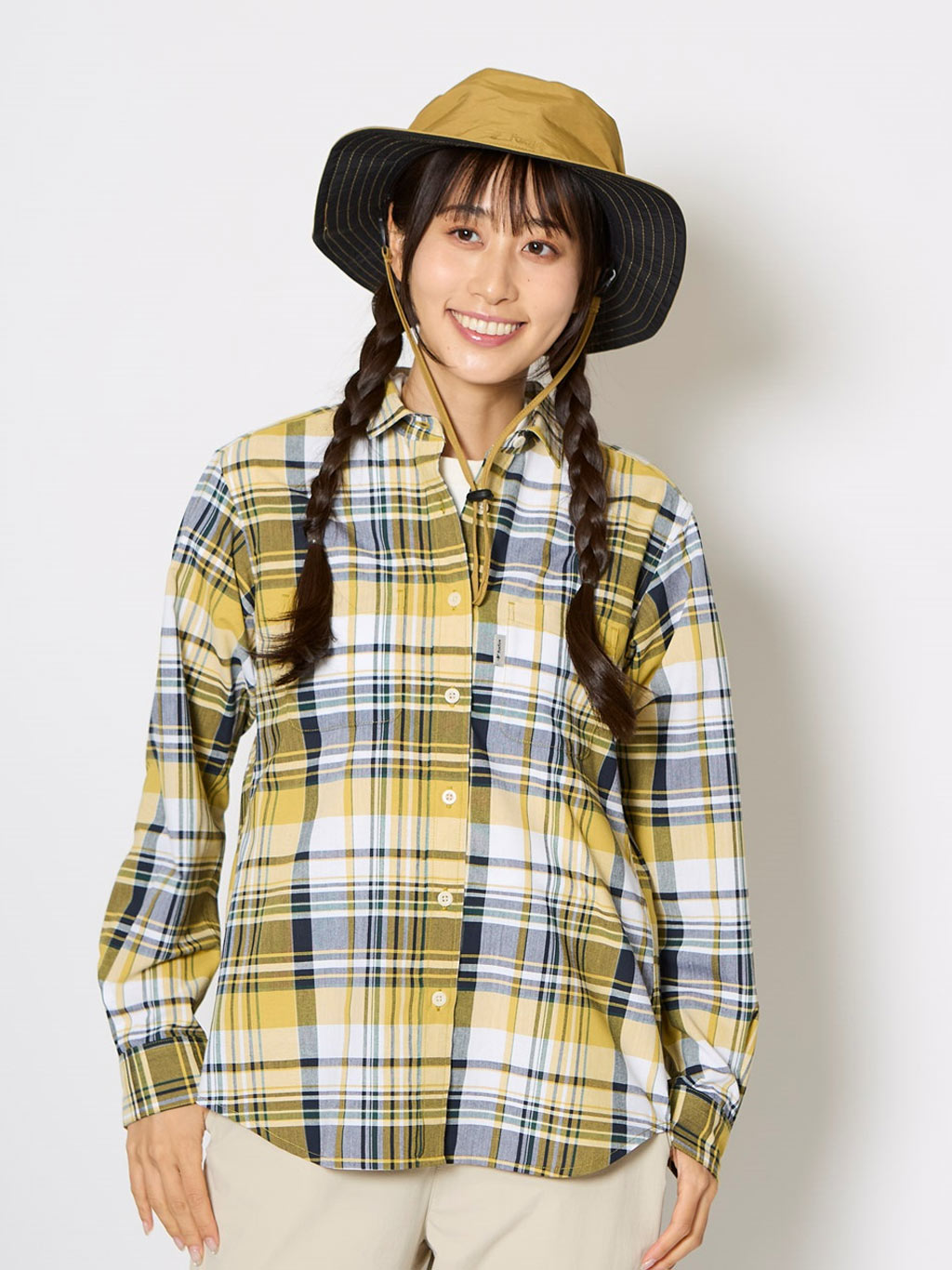 Cシールドフレッシュチェックシャツ (Men's)