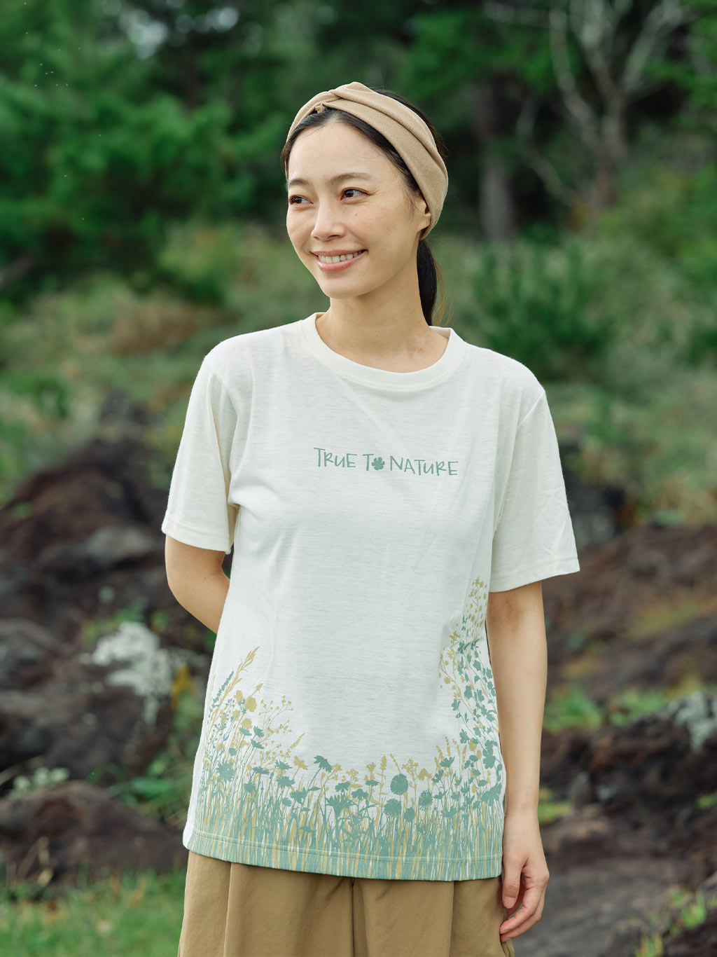 CシールドフィールドフラワーティーS/S (Women's)