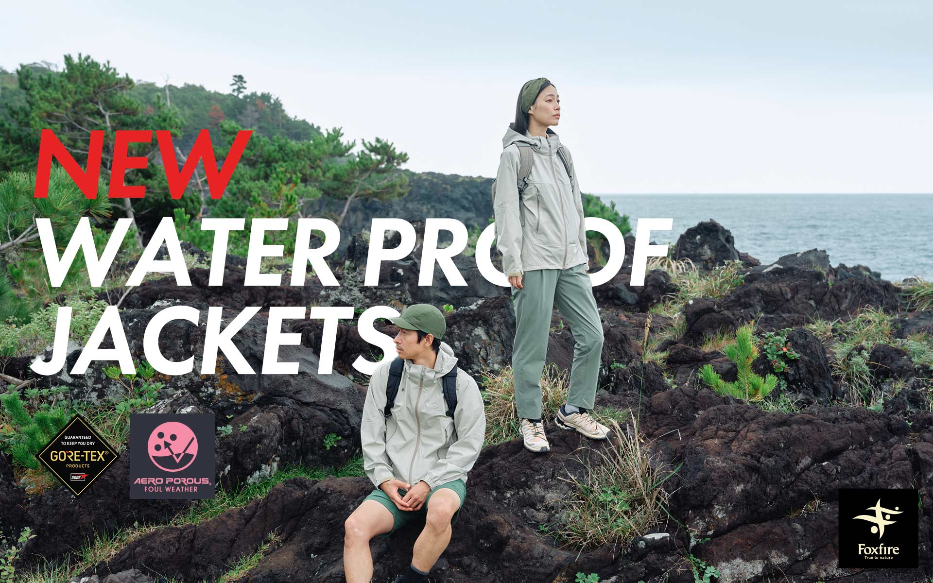 NEW WATERPROOF JACKETS