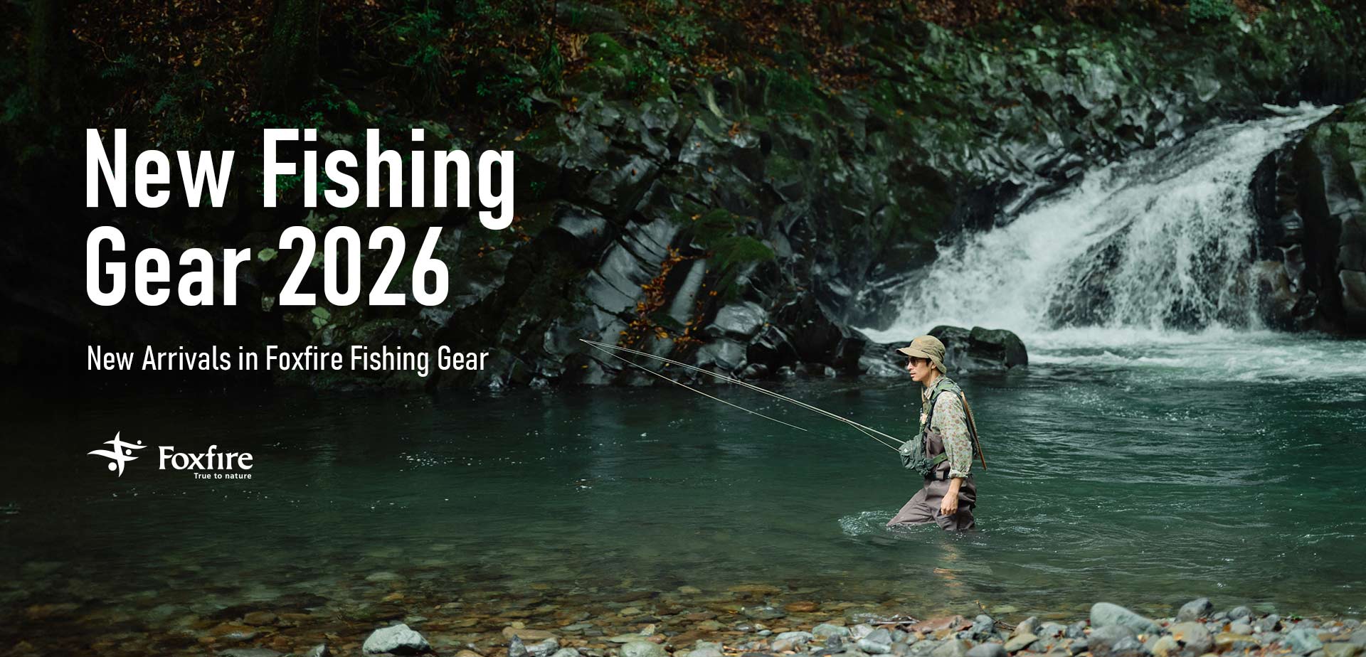 New Fishing Gear 2026｜Foxfire フィッシングギア 新製品一覧