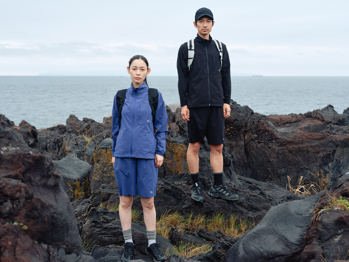 スタッシュライトジャケット着用