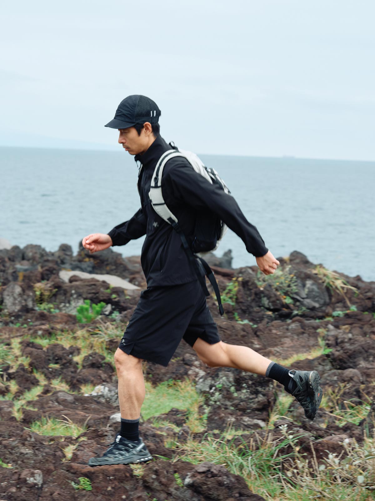 スタッシュライトジャケット着用