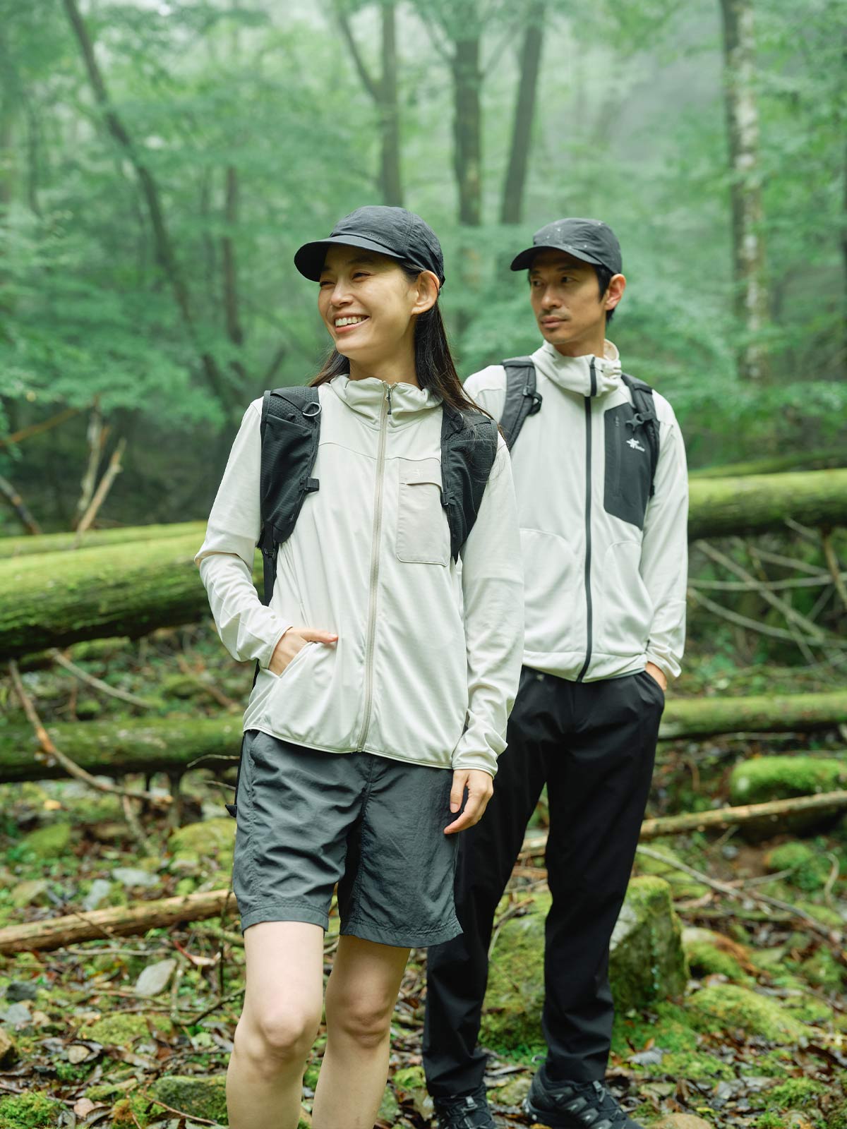 SCアルティメットフーディ着用