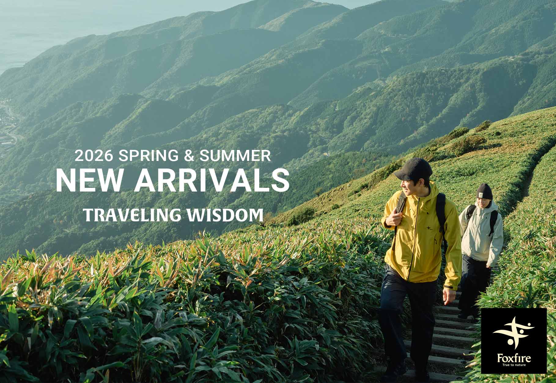 2026 SPRING & SUMMER 春夏新作アイテム入荷 / Foxfire