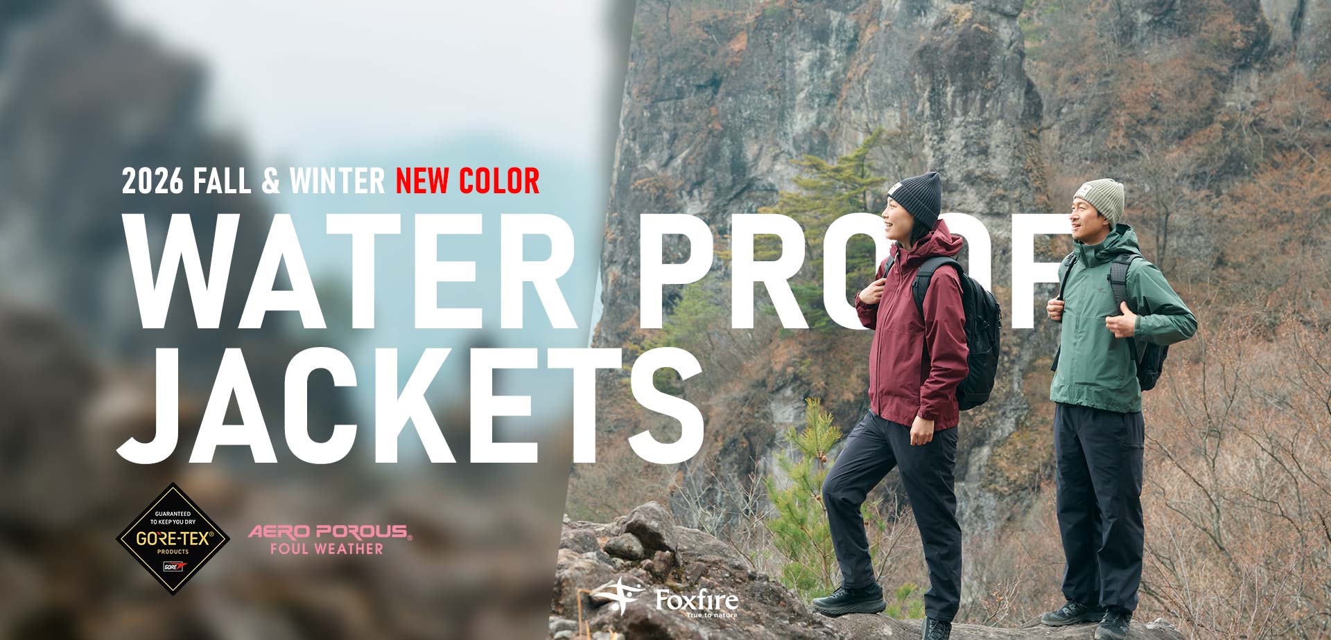 new waterproof jackets